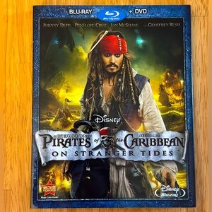 Pirates of the Caribbean on Stranger Tides Blu-Ray + DVD